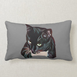 Almohada del gato de Black Jack