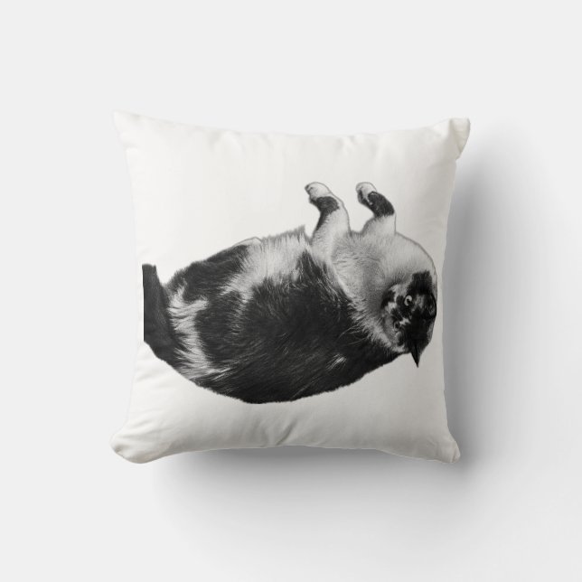 Almohada del gato de los saboteadores torcidos (Anverso)