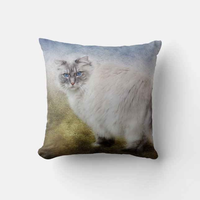 Almohada del gato de Ragdoll (Anverso)
