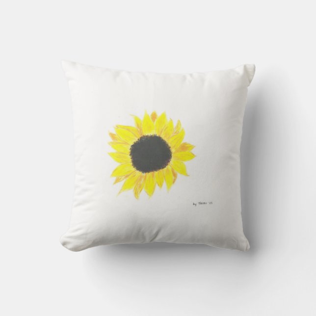 Almohada del girasol (Anverso)