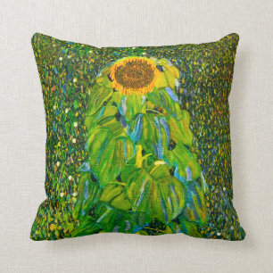 Almohada del girasol de Gustavo Klimt