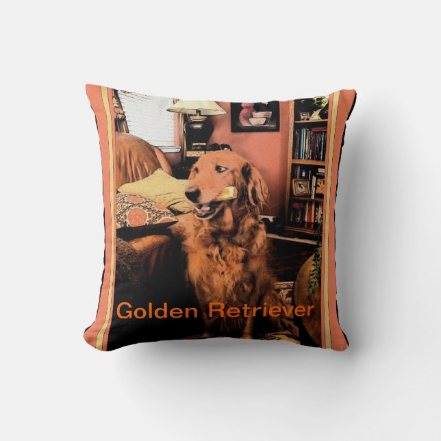 Almohada del golden retriever (Anverso)