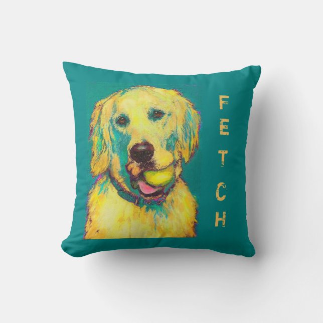 almohada del golden retriever (Anverso)