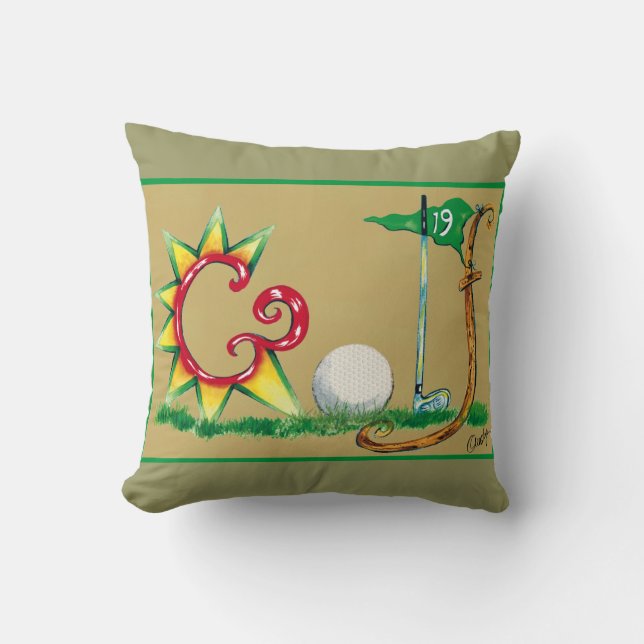 Almohada del golf (Anverso)