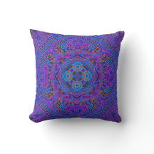 Almohada del Indio-Mandala-estilo de "Maharani"