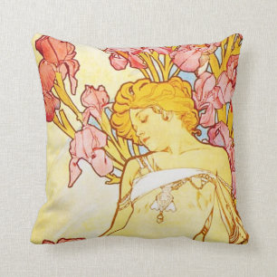 Almohada del iris de Alfonso Mucha
