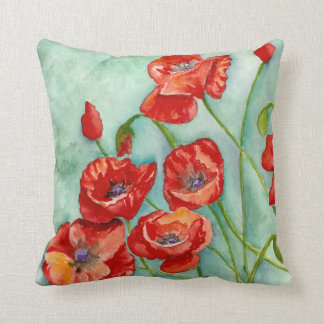 Almohada del JARDÍN de la AMAPOLA