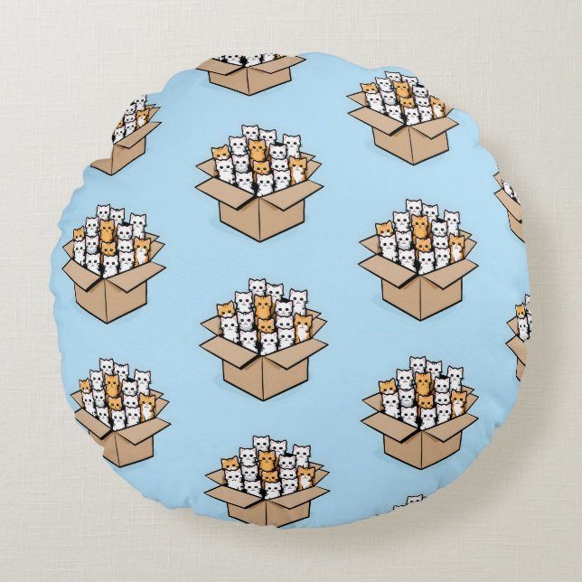 Almohada del kit de arranque de la dama del gato (Anverso)