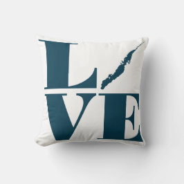 Almohada del lago rice del amor