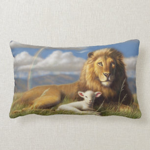 Almohada del león y del cordero