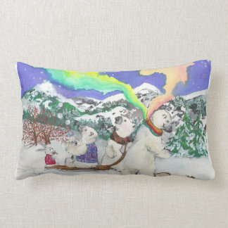 Almohada del Lumbar de Bearialis de la aurora