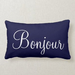 Almohada del Lumbar de Bonjour París
