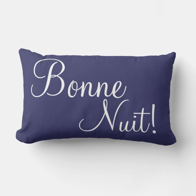 Almohada del Lumbar de Bonne Nuit (Anverso)