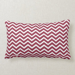 Almohada del Lumbar de Chevron del arándano