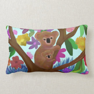 Almohada del Lumbar del amor de la koala