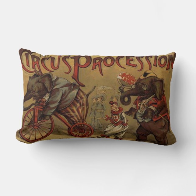 Almohada del lumbar del circo (Anverso)