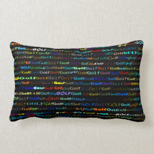 Almohada del Lumbar del diseño I del texto del