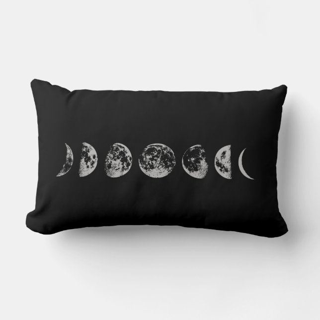 Almohada del Lumbar del tiro de la fase de la luna (Anverso)