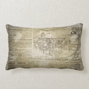 Almohada del Lumbar del tiro de MoJo del periódico