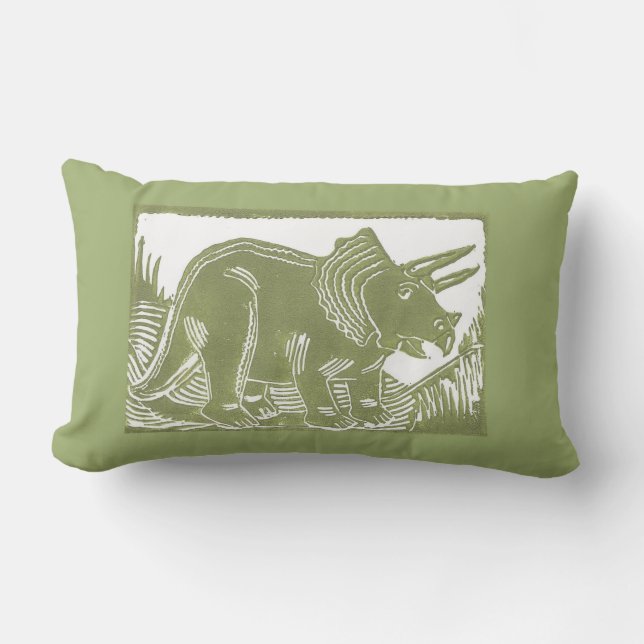 Almohada del Lumbar del Triceratops (Anverso)