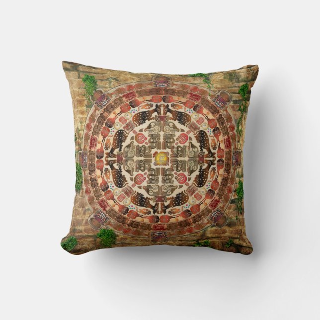 Almohada del maya de la mandala (Anverso)