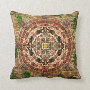 Almohada del maya de la mandala