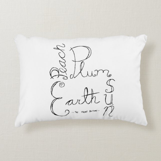 Almohada del melocotón (Anverso)