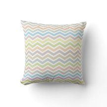 Almohada del modelo de Chevron - colores en