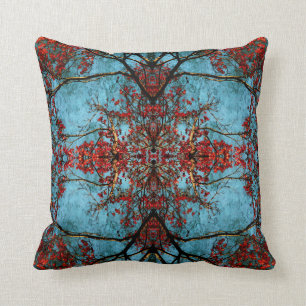 Almohada del modelo de la flor de cerezo