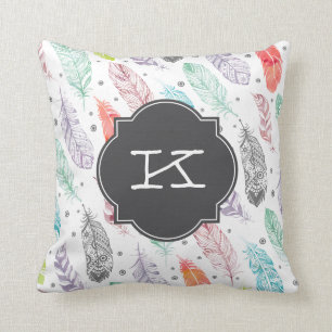 Almohada del modelo de la pluma de la acuarela del