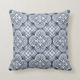 Almohada del modelo de la teja de los azules