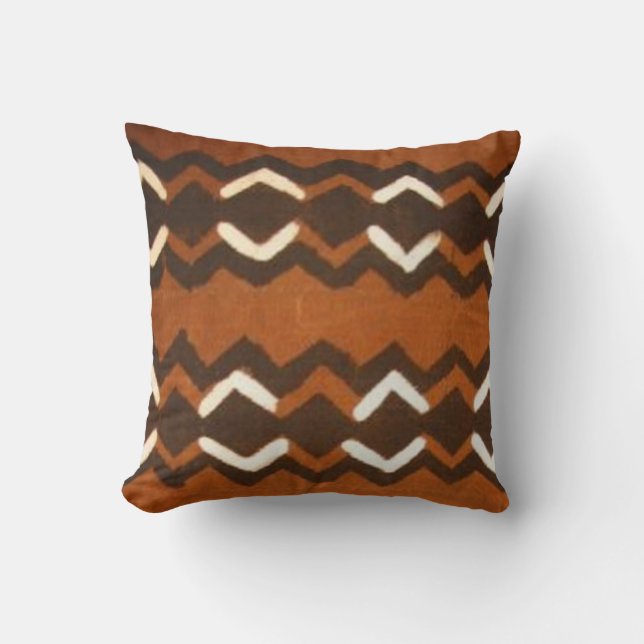 Almohada del modelo del paño del fango del Kenyan (Anverso)