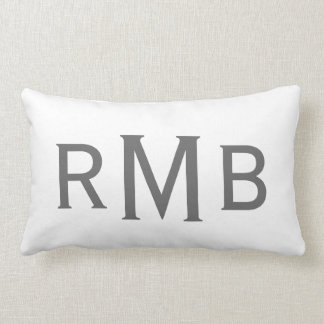 Almohada del monograma