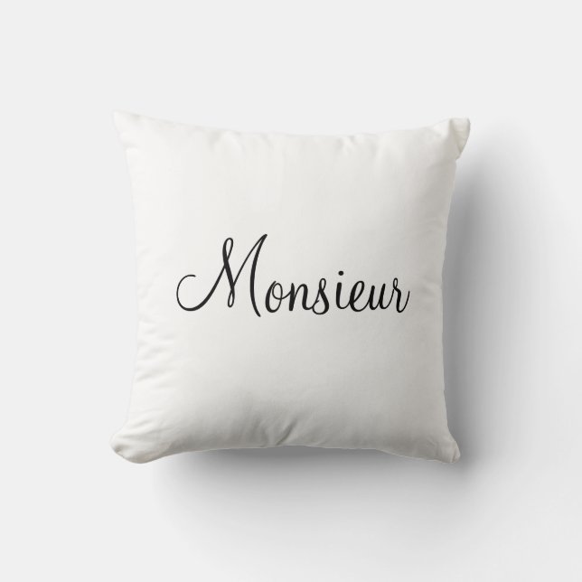 almohada del monsieur (Anverso)