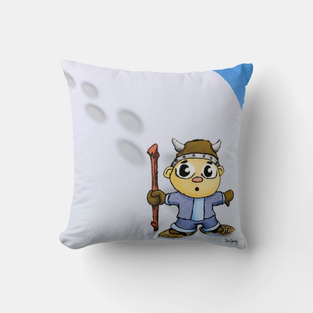 Almohada del muchacho de Viking (Anverso)