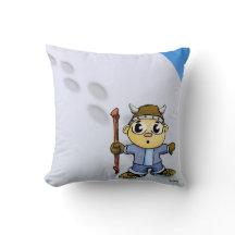 Almohada del muchacho de Viking