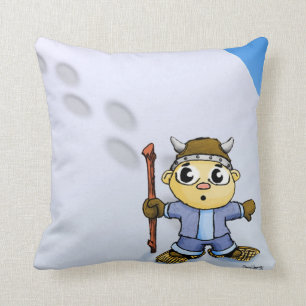 Almohada del muchacho de Viking