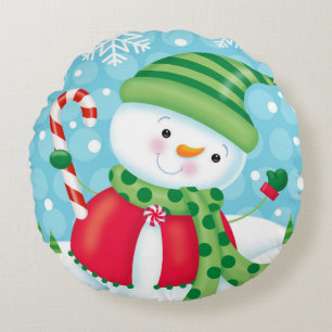 Almohada del muñeco de nieve