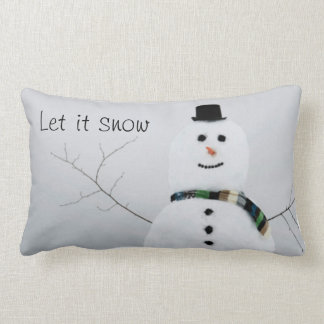 Almohada del muñeco de nieve