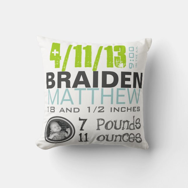 Almohada del nacimiento (Anverso)