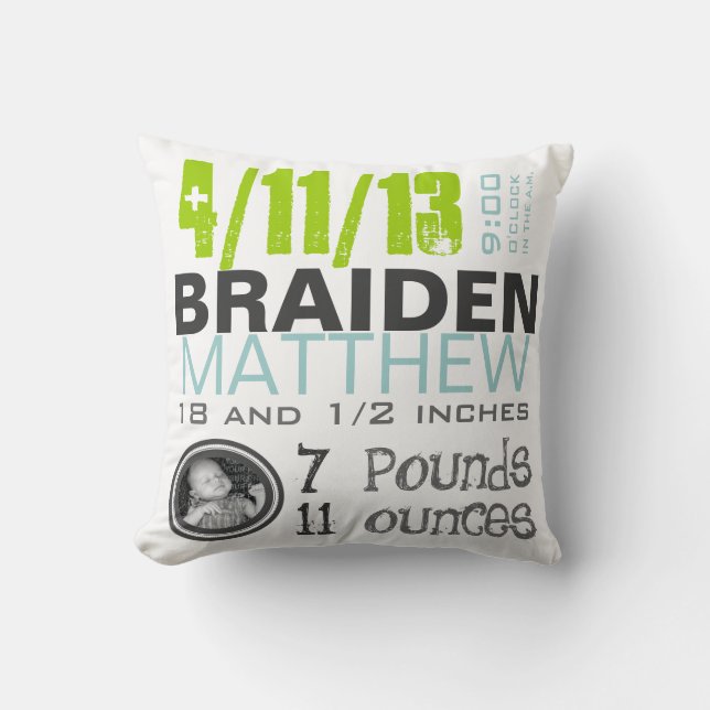 Almohada del nacimiento (Anverso)