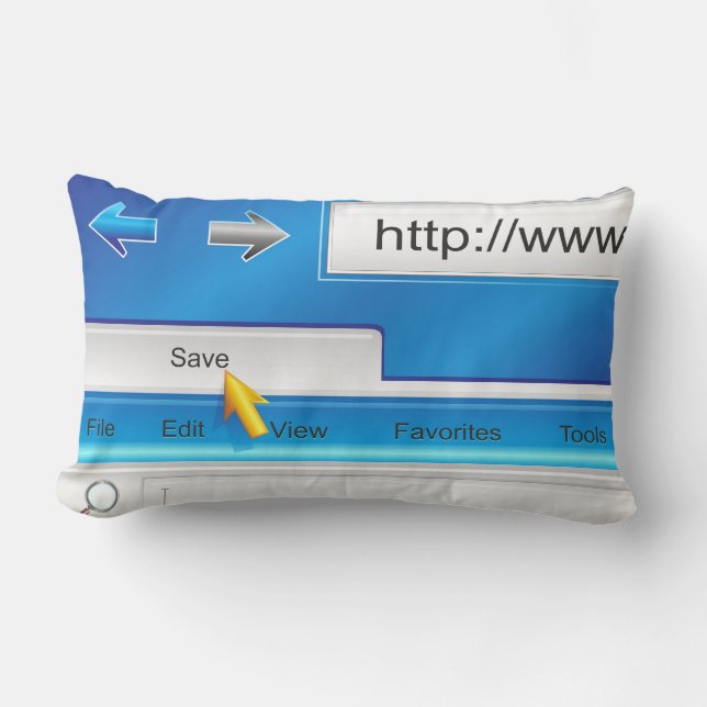 almohada del navegador de páginas web (Anverso)
