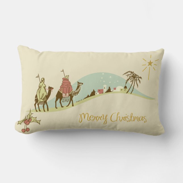 Almohada del navidad de la natividad (Anverso)