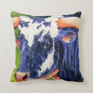 Almohada del ojo de toros - rodeo Bull