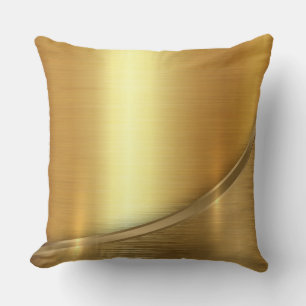Almohada del oro amarillo
