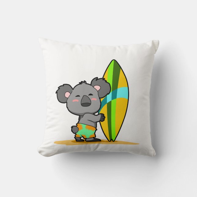 Almohada del oso de koala de la resaca (Anverso)