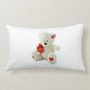 Almohada del oso de peluche del el día de San