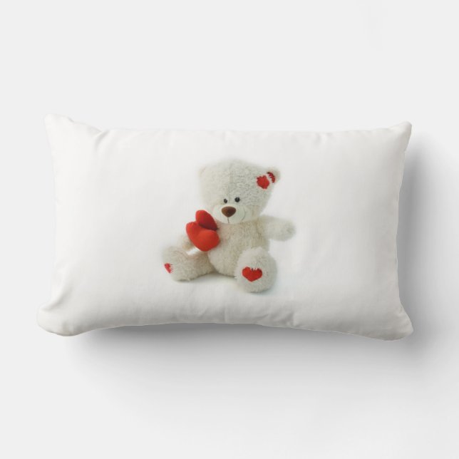 Almohada del oso de peluche del el día de San (Anverso)
