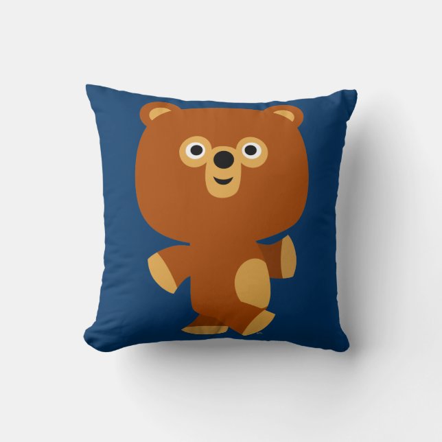 Almohada del oso del Personalizado asertivo cutáne (Anverso)