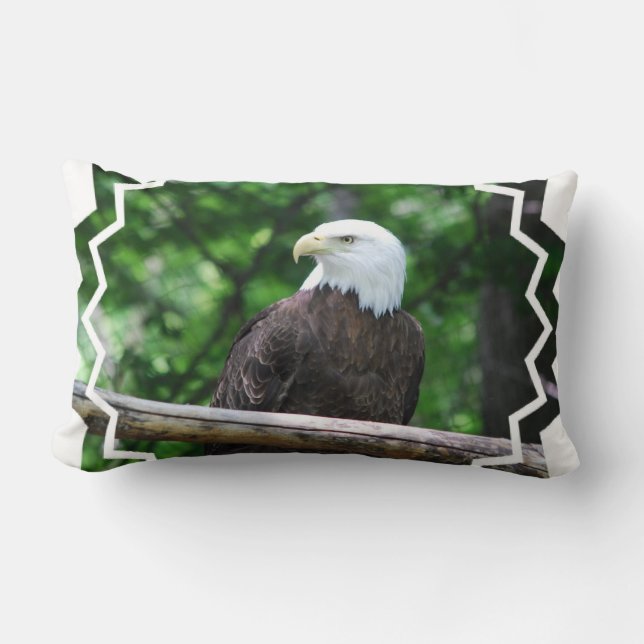 Almohada del pájaro de Eagle calvo (Anverso)